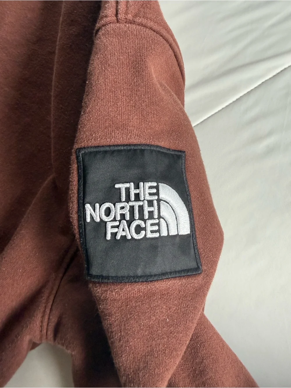 The North Face Heavy Maroon Hoodie